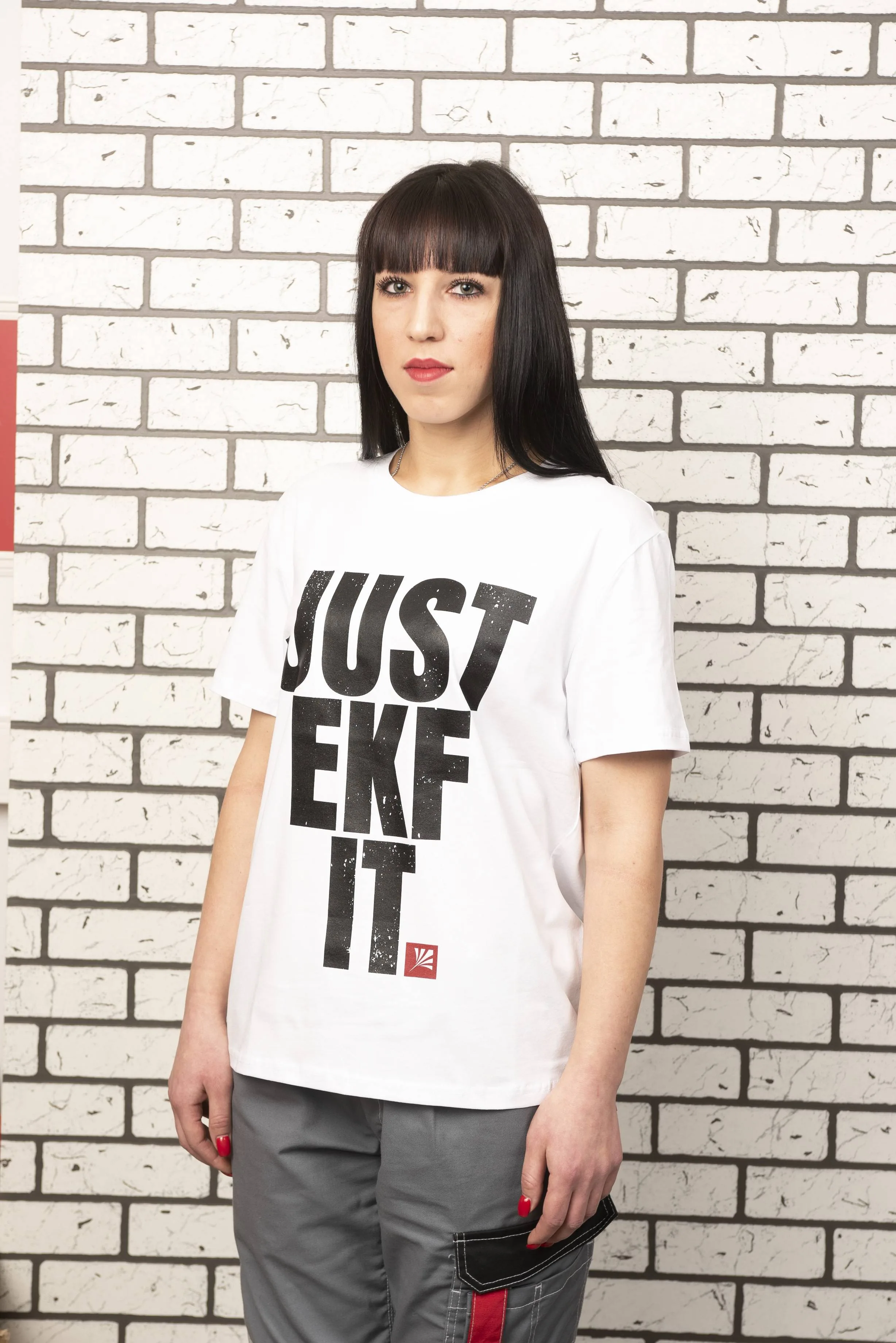 Футболка белая Just EKF it XL Футболка белая Just EKF it XL