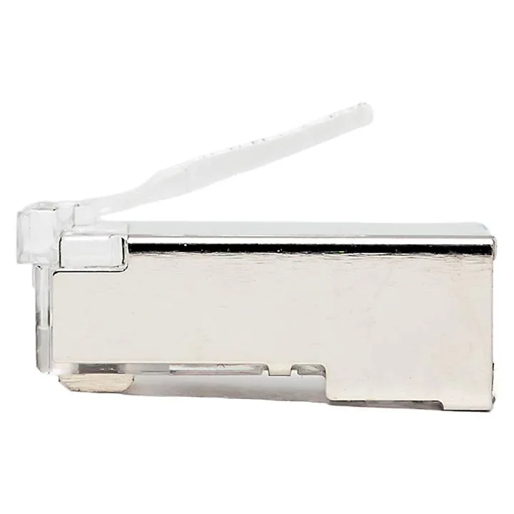Коннектор RJ-45 TERACOM экранированный 8P8C Cat.5E универсальный (упак.20шт) Коннектор RJ-45 TERACOM экранированный 8P8C Cat.5E универсальный (упак.20шт)