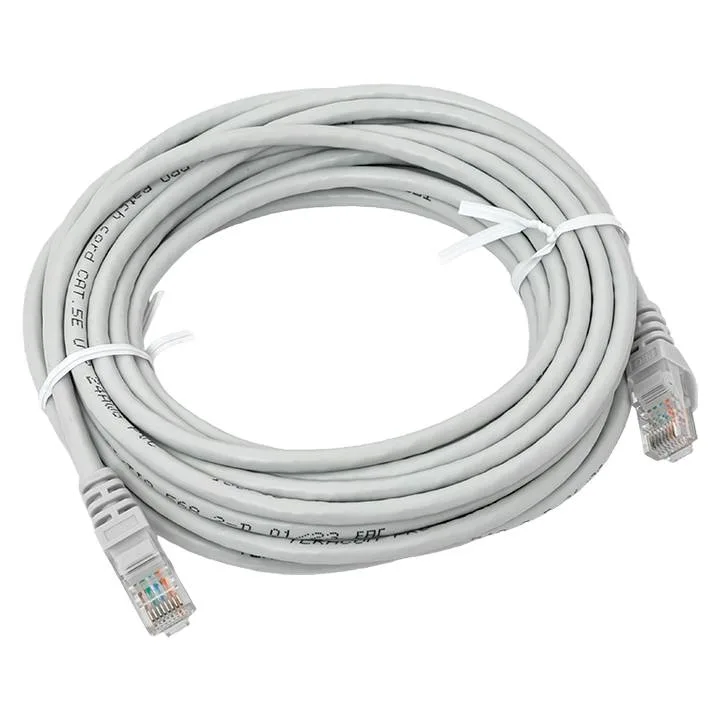 Патч-корд TERACOM PRO Cat.5E неэкранированный UTP оболочка PVC серый (7,0м) Патч-корд TERACOM PRO Cat.5E неэкранированный UTP оболочка PVC серый (7,0м)
