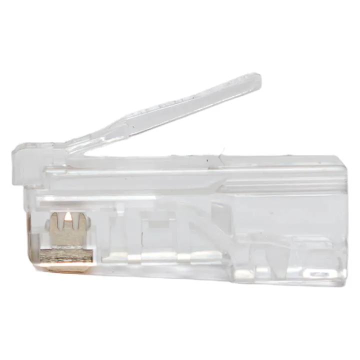 Коннектор RJ-45 TERACOM PRO неэкранированный 8P8C 30мкд Cat.5E универсальный (упак.50шт) Коннектор RJ-45 TERACOM PRO неэкранированный 8P8C 30мкд Cat.5E универсальный (упак.50шт)