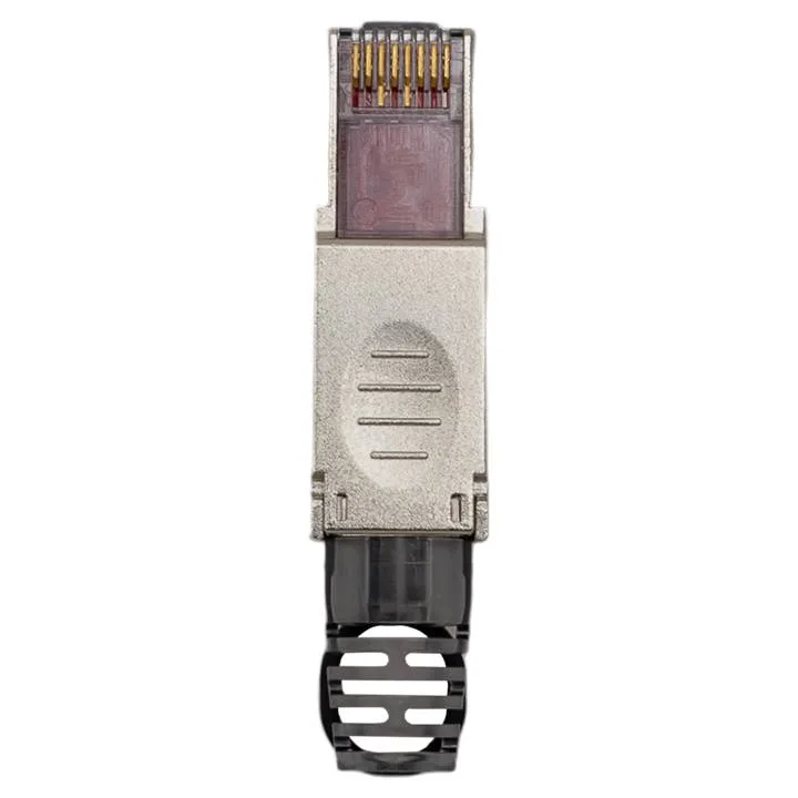 Коннектор TERACOM PRO полевой заделки RJ-45 (8P8C) экранированный STP для кабеля Cat.6A Коннектор TERACOM PRO полевой заделки RJ-45 (8P8C) экранированный STP для кабеля Cat.6A