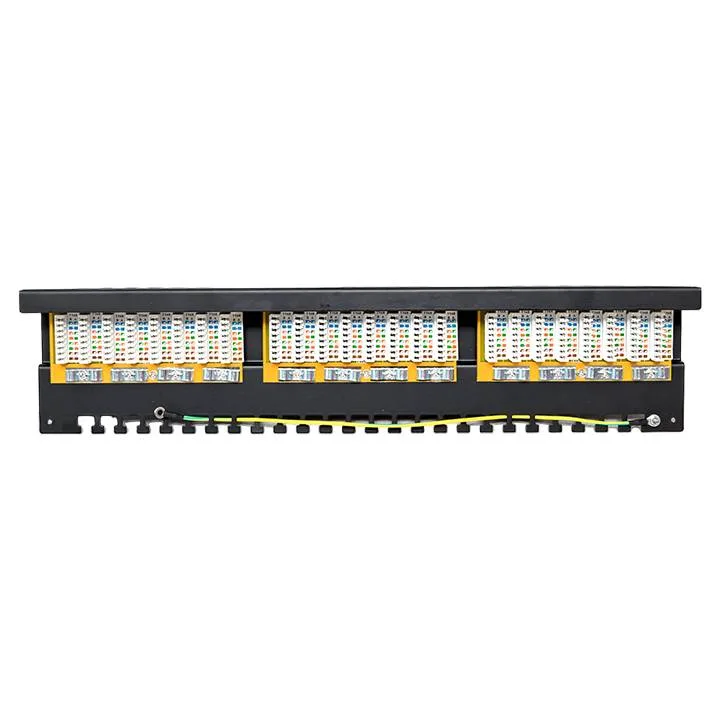 Патч-панель TERACOM PRO 19'' Cat.5E 1U полный экран STP 24 порта RJ-45 Dual IDC с органайзером Патч-панель TERACOM PRO 19'' Cat.5E 1U полный экран STP 24 порта RJ-45 Dual IDC с органайзером
