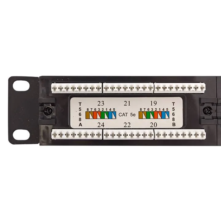 Патч-панель TERACOM PRO 19'' Cat.5E 1U неэкранированная UTP 24 порта RJ-45 Dual IDC Патч-панель TERACOM PRO 19'' Cat.5E 1U неэкранированная UTP 24 порта RJ-45 Dual IDC