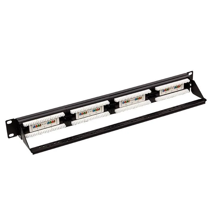 Патч-панель TERACOM PRO 19'' Cat.5E 1U неэкранированная UTP 24 порта RJ-45 Dual IDC с органайзером Патч-панель TERACOM PRO 19'' Cat.5E 1U неэкранированная UTP 24 порта RJ-45 Dual IDC с органайзером