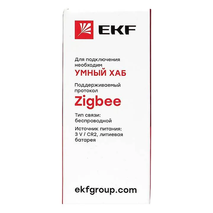 Умный датчик температуры и влажности Zigbee EKF Connect Умный датчик температуры и влажности Zigbee EKF Connect