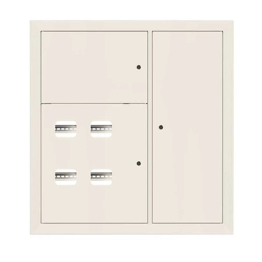 Щит этажный 4 кв. RAL9001 (1000х950х150) EKF Basic Щит этажный 4 кв. RAL9001 (1000х950х150) EKF Basic