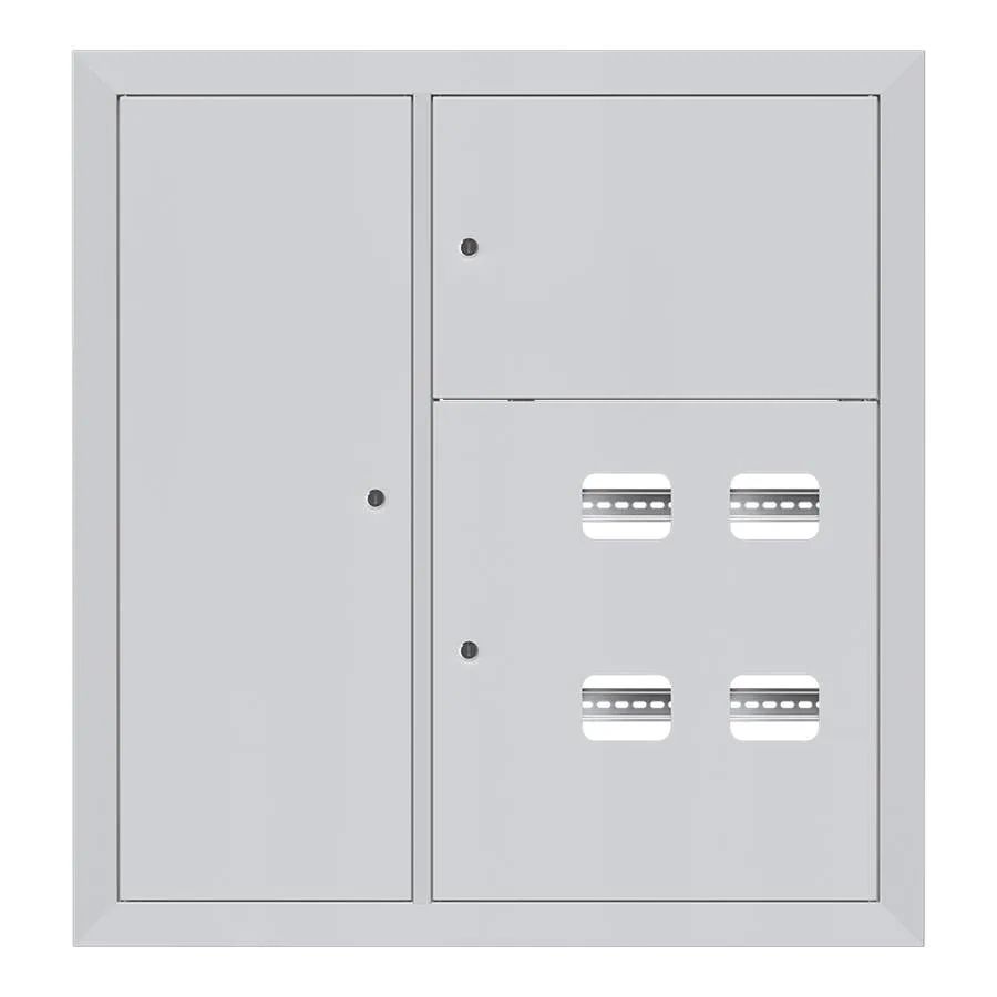 Щит этажный 4 кв. слаботочка слева (1000х950х150) EKF Basic