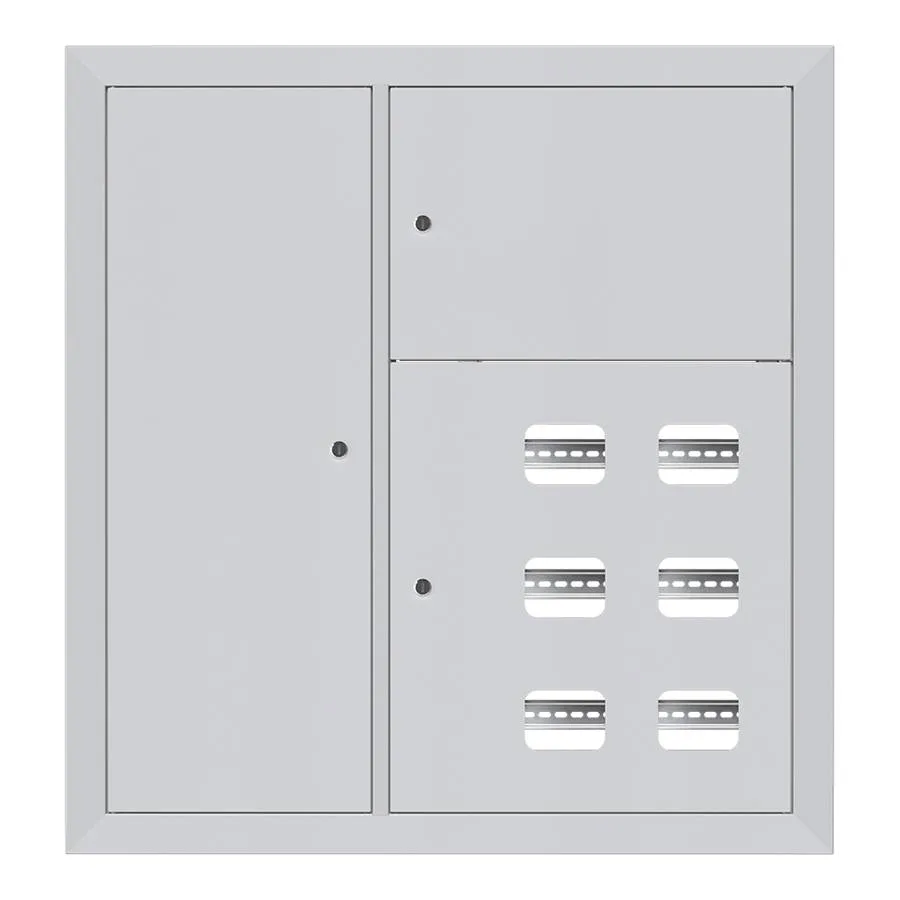 Щит этажный 6 кв. слаботочка слева (1000х950х150) EKF Basic