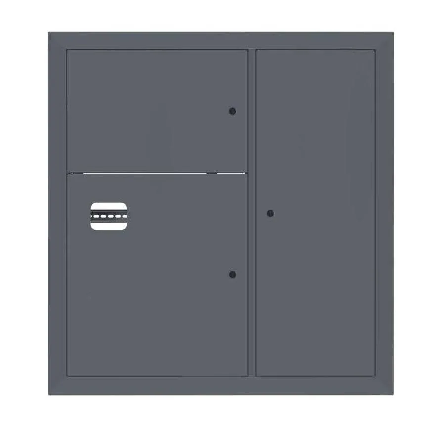 Щит этажный 1 кв. RAL7024 (1000х950х150) EKF PROxima Щит этажный 1 кв. RAL7024 (1000х950х150) EKF PROxima