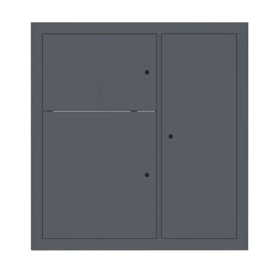 Щит этажный до 4 кв. без окон RAL7016 (1000х950х150) EKF PROxima Щит этажный до 4 кв. без окон RAL7016 (1000х950х150) EKF PROxima