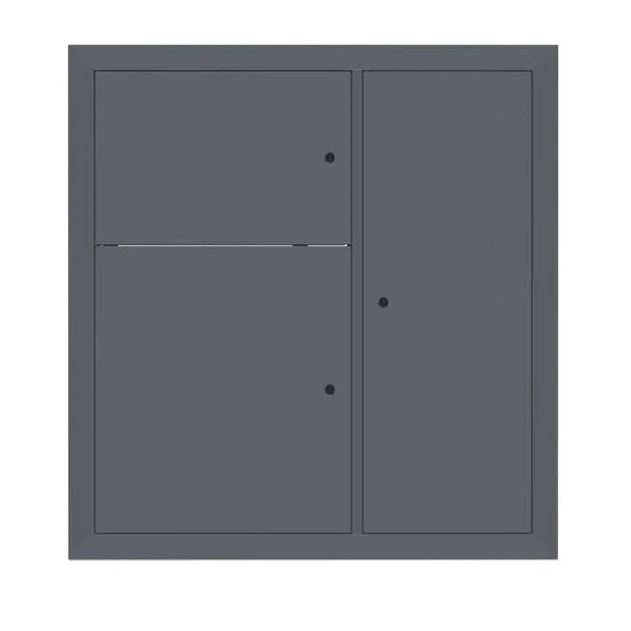 Щит этажный до 4 кв. без окон RAL7024 (1000х950х150) EKF PROxima