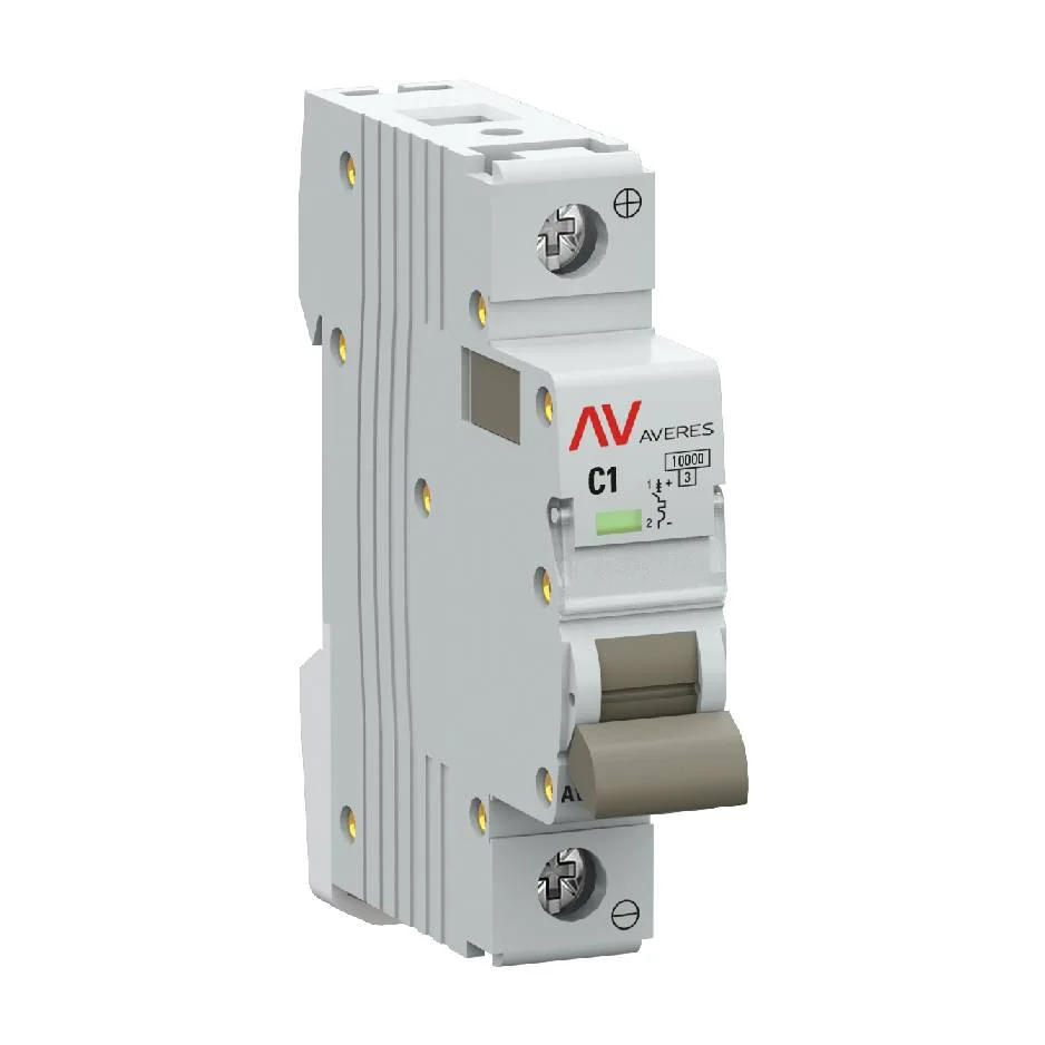 Выключатель автоматический AV-10 DC 1P 1A (C) 10kA EKF AVERES Выключатель автоматический AV-10 DC 1P 1A (C) 10kA EKF AVERES