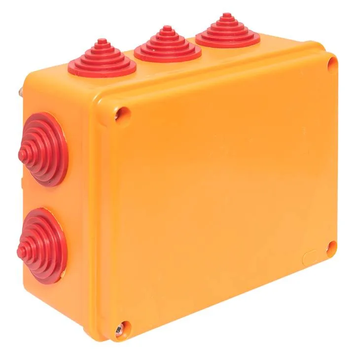 Коробка огнестойкая 150х110х70мм IP55, 5 двойных клеммников 1,5-6 мм2 EKF Коробка огнестойкая 150х110х70мм IP55, 5 двойных клеммников 1,5-6 мм2 EKF