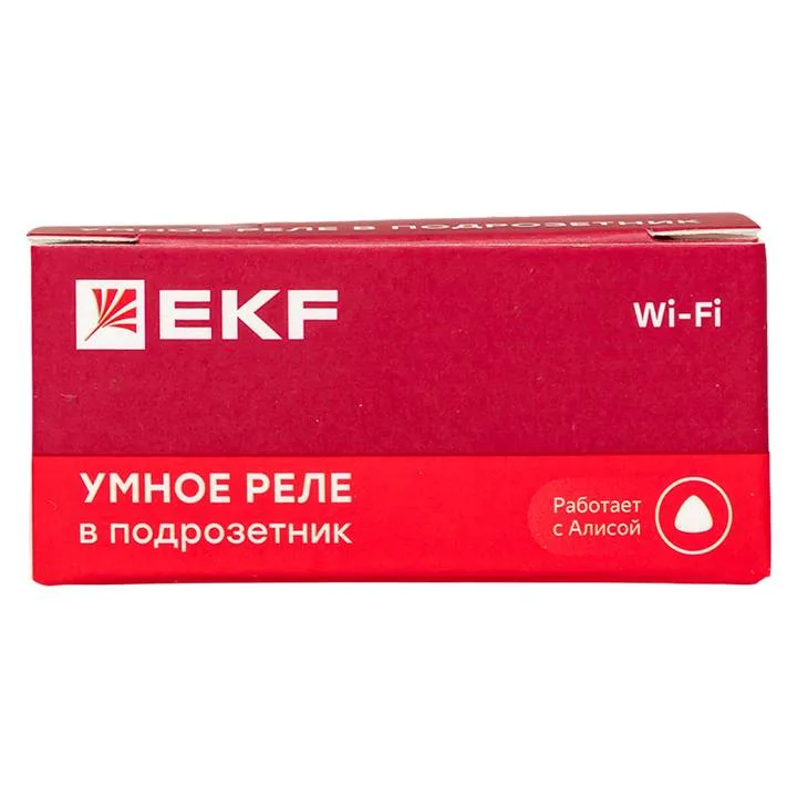 Умное реле в подрозетник 2-канальное Wi-Fi EKF Connect Умное реле в подрозетник 2-канальное Wi-Fi EKF Connect