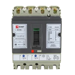 Выключатель автоматический ВА-99C (Compact NS) 100/ 80А 3P+N 36кА EKF PROxima Выключатель автоматический ВА-99C (Compact NS) 100/ 80А 3P+N 36кА EKF PROxima