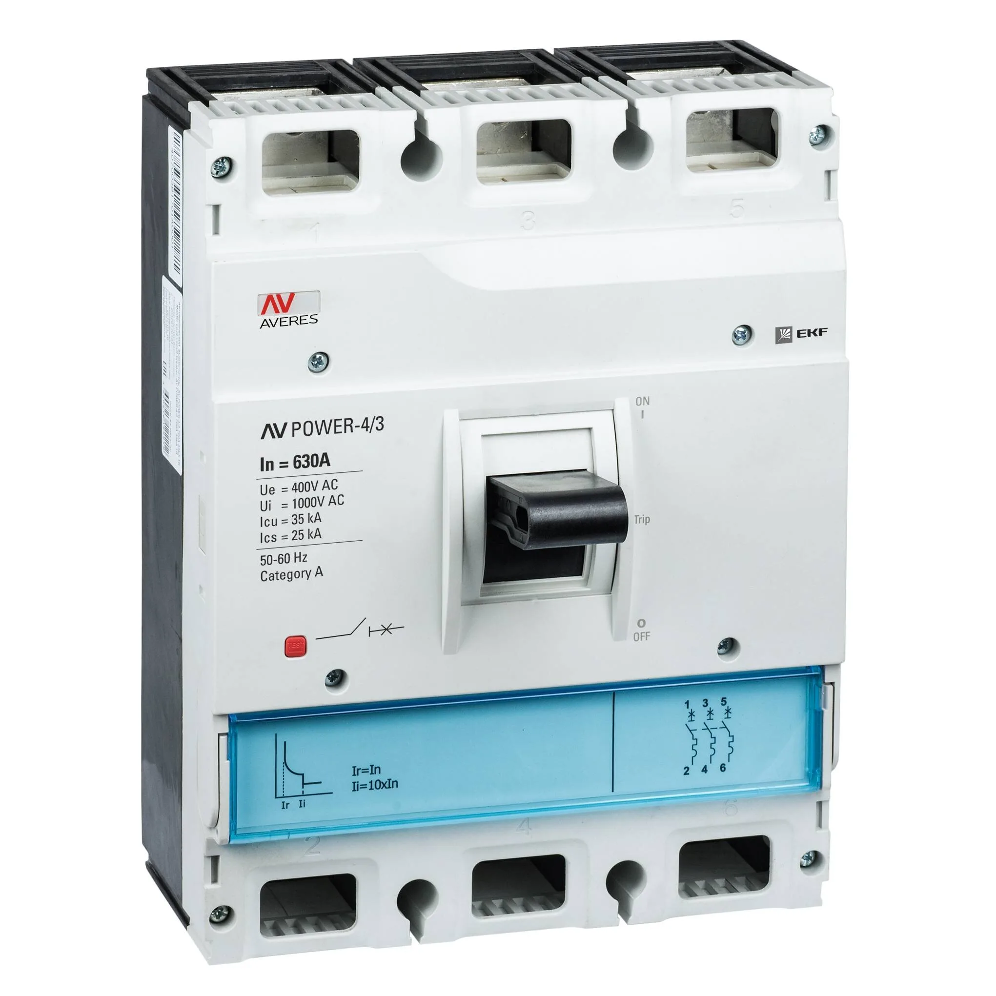 Автоматический выключатель AV POWER-4/3 700А 35kA TR Автоматический выключатель AV POWER-4/3 700А 35kA TR
