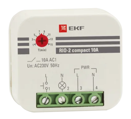 Импульсное реле RIO-2 compact 10А EKF PROxima Импульсное реле RIO-2 compact 10А EKF PROxima