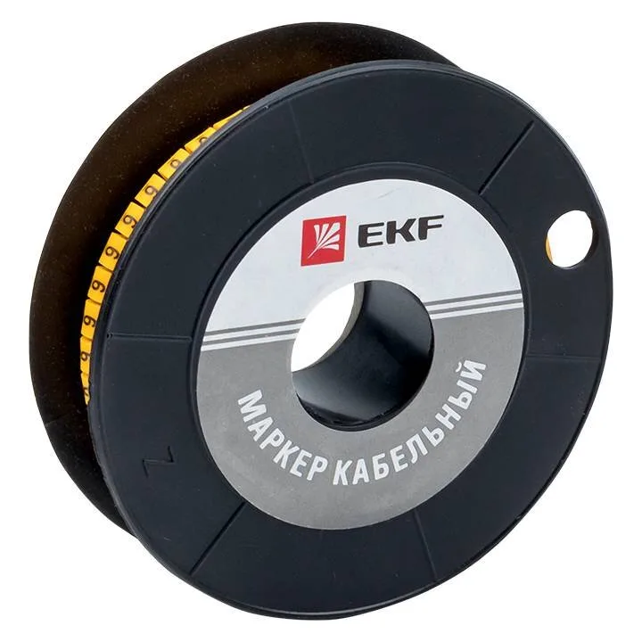 Маркер кабельный 1,5 мм2 6 (1000 шт.) (ЕС-0) EKF PROxima