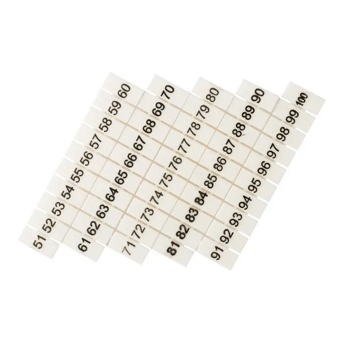 Маркеры для JXB-ST 2,5 с нумерацией 50-100 (100 шт.) EKF PROxima Маркеры для JXB-ST 2,5 с нумерацией 50-100 (100 шт.) EKF PROxima