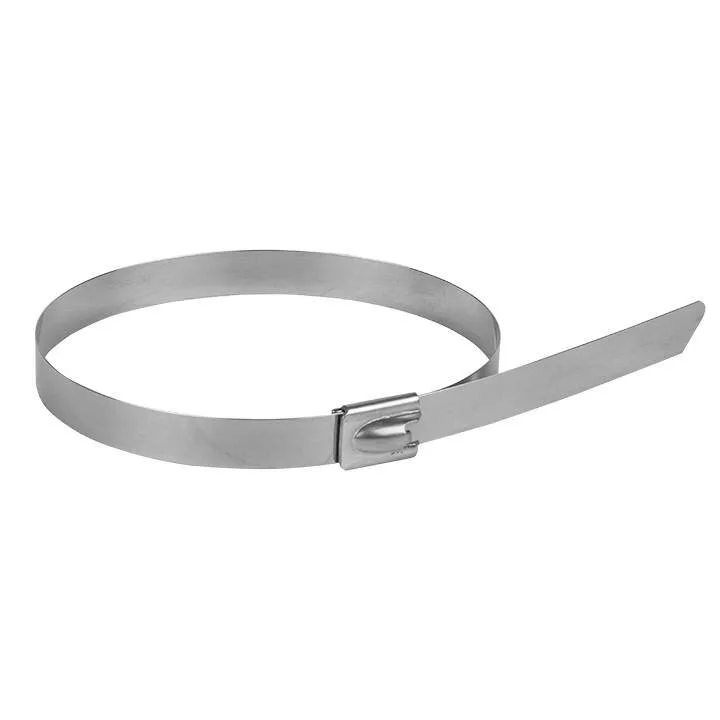Хомут AISI 304 из нержавеющей стали, 7.9x290 (10 шт.) FlexLock PROxima Хомут AISI 304 из нержавеющей стали, 7.9x290 (10 шт.) FlexLock PROxima