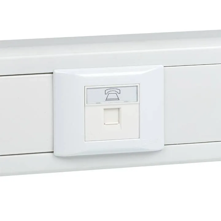 Розетка RJ11, 2 модуля EKF Розетка RJ11, 2 модуля EKF