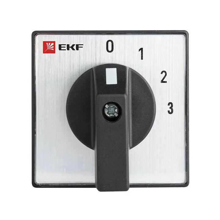 Переключатель кулачковый ПК-1-121 10А 1P «0-1-2-3» EKF PROxima Переключатель кулачковый ПК-1-121 10А 1P «0-1-2-3» EKF PROxima