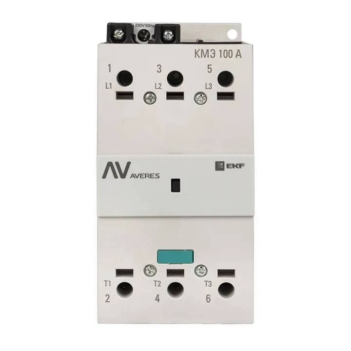 Контактор КМЭ 100А 400В АС EKF AVERES Контактор КМЭ 100А 400В АС EKF AVERES