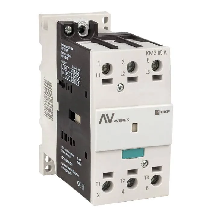 Контактор КМЭ 65А 400В АС EKF AVERES Контактор КМЭ 65А 400В АС EKF AVERES